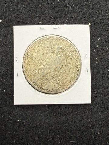1922 S Peace Silver Dollar Coin - 2
