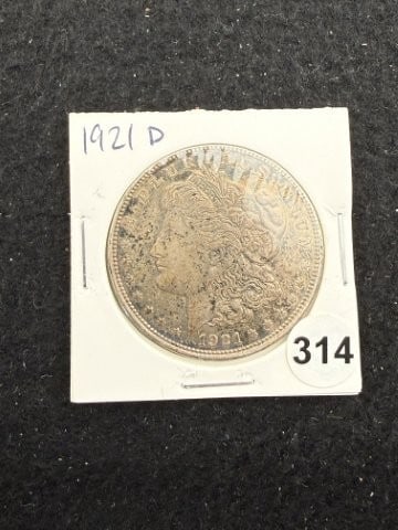 1921 D Morgan Silver Dollar Coin (1 of 2)