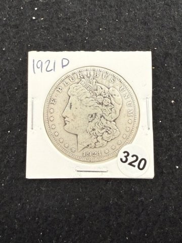 1921 D Morgan Silver Dollar Coin (1 of 2)