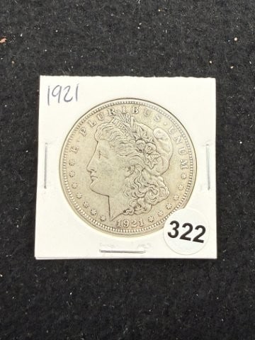 1921 Morgan Silver Dollar Coin (1 of 2)