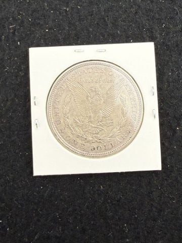 1921 Morgan Silver Dollar Coin - 2