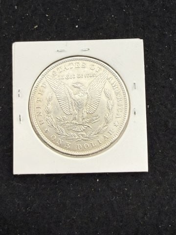 1900 UNC Morgan Silver Dollar Coin - 2