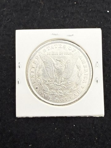 1900 UNC Morgan Silver Dollar Coin - 2