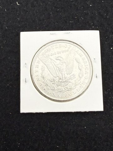 1900 UNC Morgan Silver Dollar Coin - 2