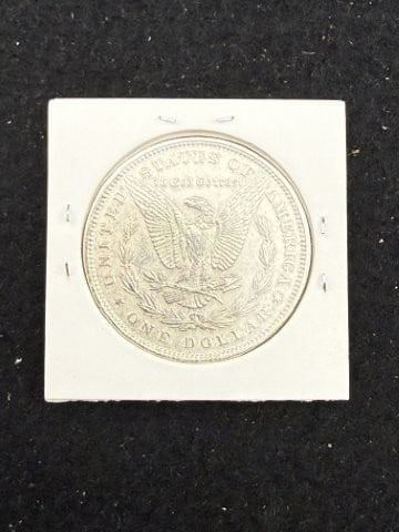 1898 UNC Morgan Silver Dollar Coin - 2