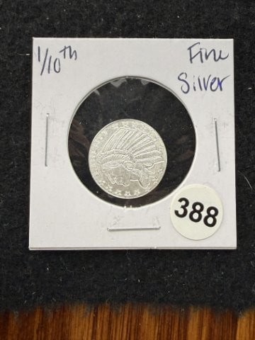 1/10th Fine Silver Coin (1 of 2)