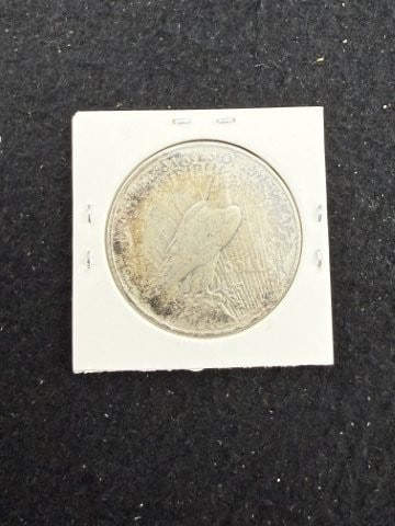 1923 Peace Silver Dollar Coin - 2