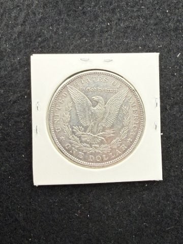 1900 UNC Morgan Silver Dollar Coin - 2