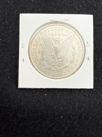 1900 UNC Morgan Silver Dollar Coin - 2