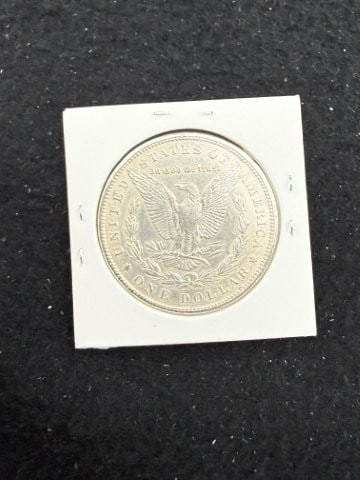 1900 UNC Morgan Silver Dollar Coin - 2