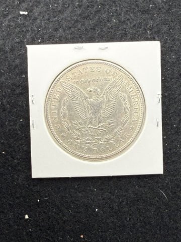 1883 UNC Morgan Silver Dollar Coin - 2
