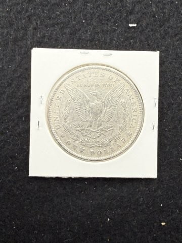 1881 UNC Morgan Silver Dollar Coin - 2