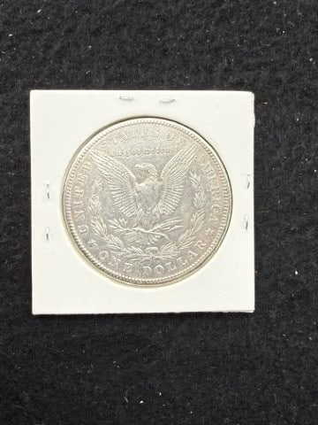 1900 UNC Morgan Silver Dollar Coin - 2
