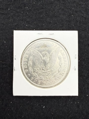 1900 UNC Morgan Silver Dollar Coin - 2