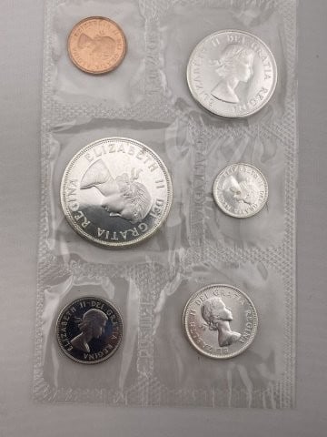 1964 Canadian Mint Coin Proof Set - 2