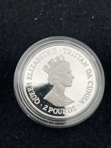 .925 Sterling Silver Coin: KEY WORDS: INDIAN ARTIFACT ARTIFACTS ARROWHEAD ARROWHEADS NATIVE AMERICAN MISSISSIPPIAN QUAPAW CADDO POTTERY COINS MORGAN DOLLAR PEACE DOLLAR SILVER COINS. All coins have been Sigma tested for