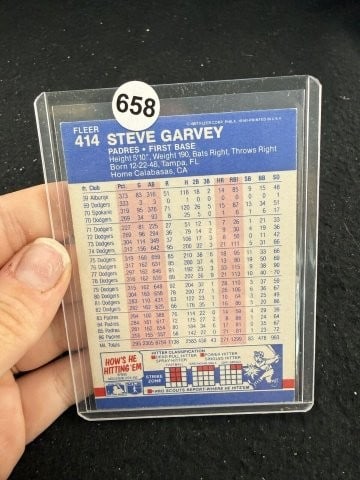 Steve Garvey Hand Signed Authentic Autograph - 2