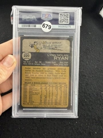 1973 Topps Nolan Ryan Baseball Card - 2
