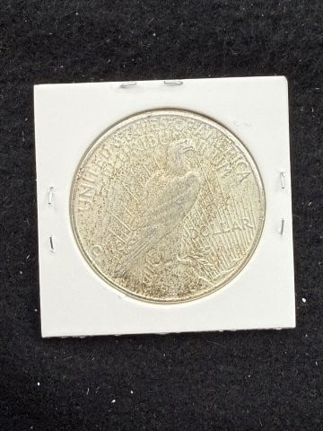 1925 S Peace Silver Dollar Coin - 2