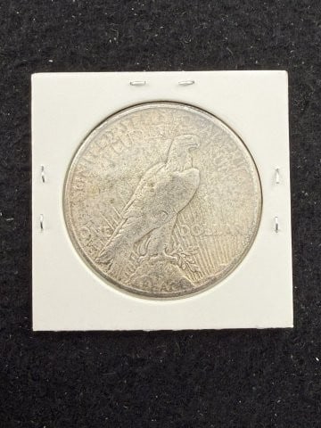 1925 S Peace Silver Dollar Coin - 2