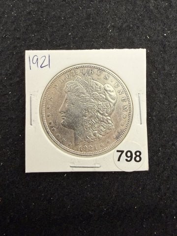 1921 Morgan Silver Dollar Coin (1 of 2)
