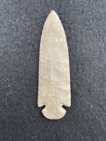 Dovetail Indian Artifact Arrowhead - 2