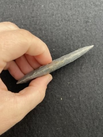 Agate Basin Indian Artifact Arrowhead - 3