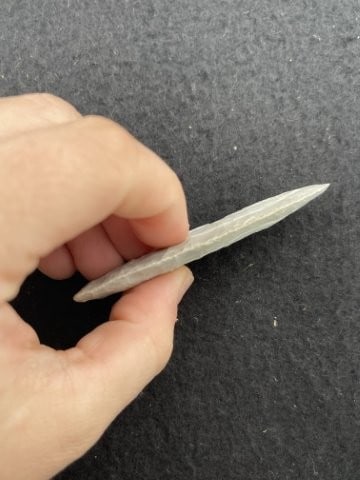 Agate Basin Indian Artifact Arrowhead - 3