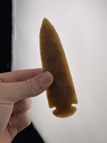 Dovetail Indian Artifact Arrowhead - 4