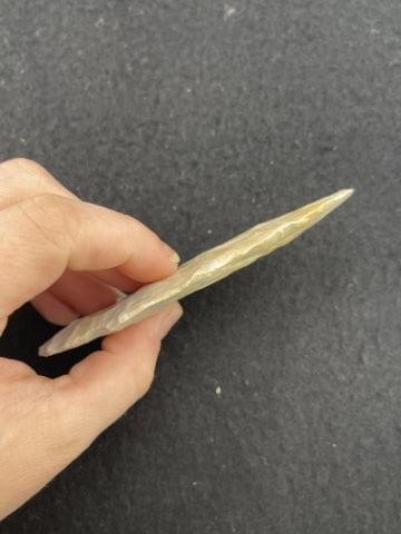 Adena Indian Artifact Arrowhead - 3