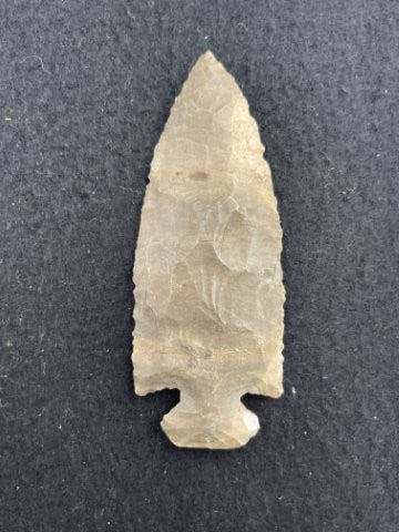 Dovetail Indian Artifact Arrowhead - 2