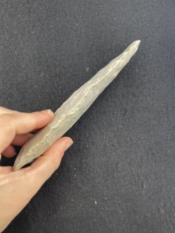 Dalton Indian Artifact Arrowhead - 3