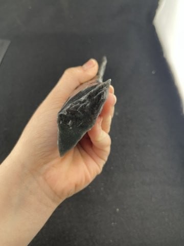 Large Obsidian Dagger Indian Artifact Arrowhead - 4