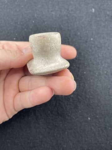 Stone Pipe Indian Artifact Arrowhead - 7