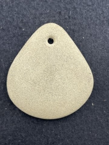 Pottery Pendant Indian Artifact Arrowhead - 2