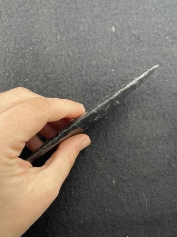 Obsidian Clovis Indian Artifact Arrowhead - 3