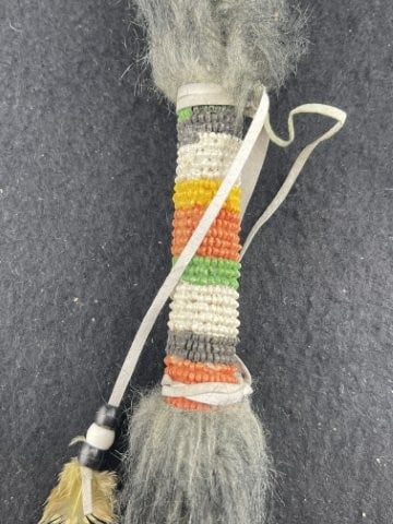 Dance Rattle Indian Artifact Arrowhead - 3