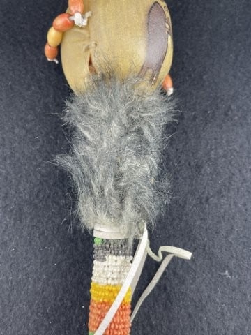 Dance Rattle Indian Artifact Arrowhead - 4