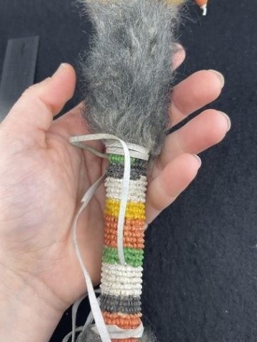Dance Rattle Indian Artifact Arrowhead - 8