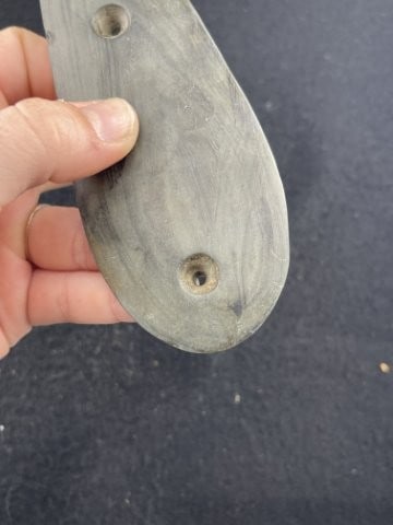 Stone Gorget Indian Artifact Arrowhead - 5