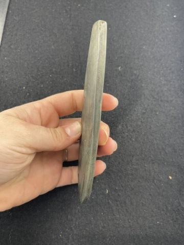 Stone Gorget Indian Artifact Arrowhead - 6