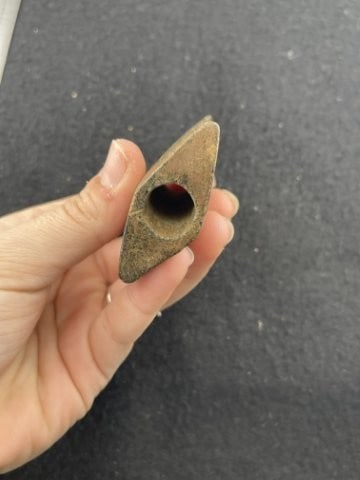Bannerstone Indian Artifact Arrowhead - 5