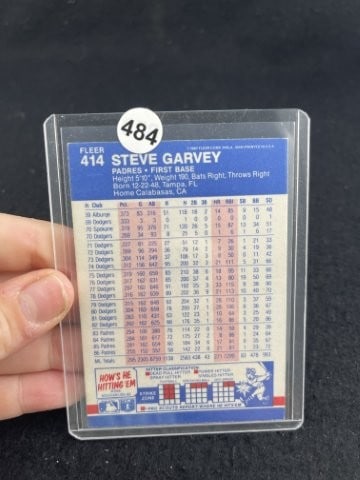 Steve Garvey Hand Signed Authentic Autograph - 2