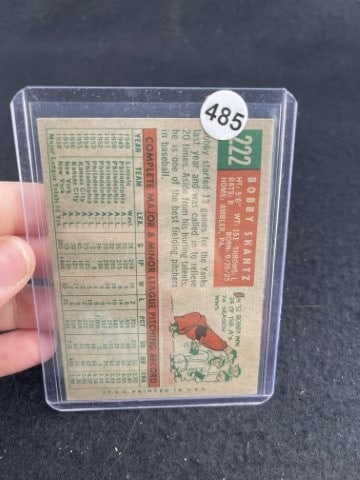 Bobby Shantz Hand Signed Authentic Autograph - 2
