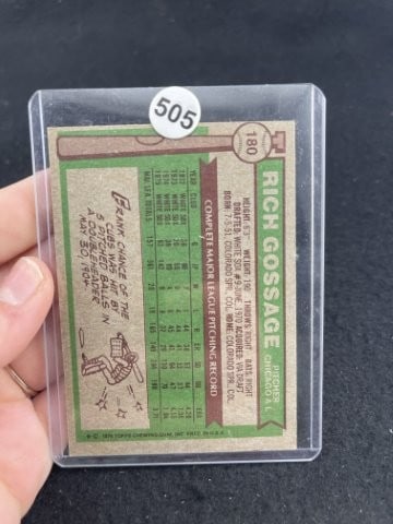Goose Gossage Hand Signed Authentic Autograph - 2