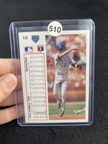 Ryne Sandberg Hand Signed Authentic Autograph - 2