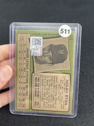 Nolan Ryan Hand Signed Authentic Autograph - 2