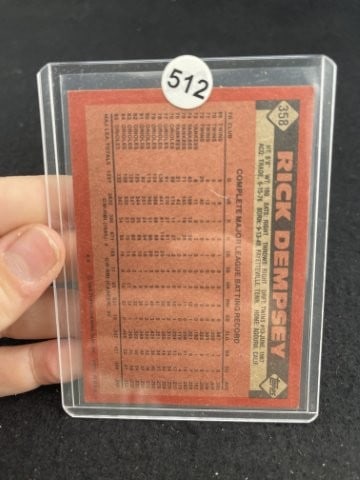 Rick Dempsey Hand Signed Authentic Autograph - 2