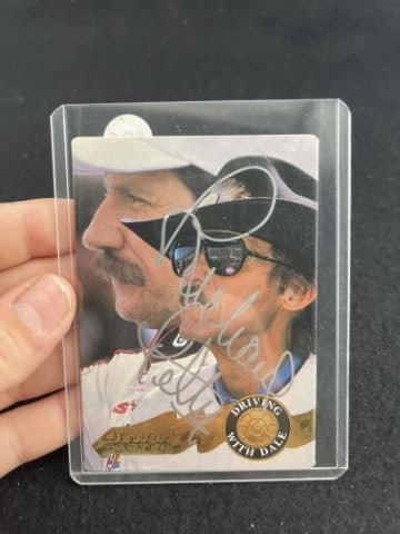 Richard Petty Hand Signed Authentic Autograph: KEY WORDS: INDIAN ARTIFACT ARTIFACTS ARROWHEAD ARROWHEADS NATIVE AMERICAN MISSISSIPPIAN QUAPAW CADDO POTTERY COINS MORGAN DOLLAR PEACE DOLLAR SILVER COINS. All coins have been Sigma tested for