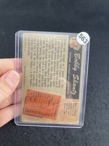 Bob Shantz Hand Signed Authentic Autograph - 2